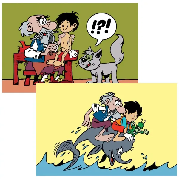 Pinocchio (s ilustráciami Attilu Dargaya) diapozitív obrázok 2