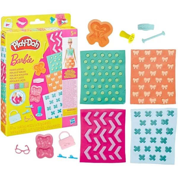 Play-Doh: Barbie korálky a mašličky plastelínová súprava - Hasbro obrázok 2