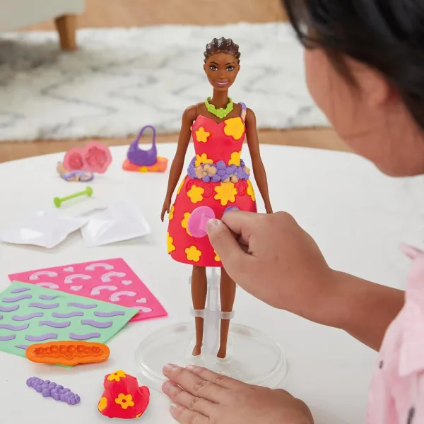Play-Doh: Barbie kvetinová plastelína set - Hasbro obrázok 3