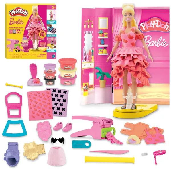 Play-Doh: Barbie módna prehliadka plastelínová súprava - Hasbro obrázok 2