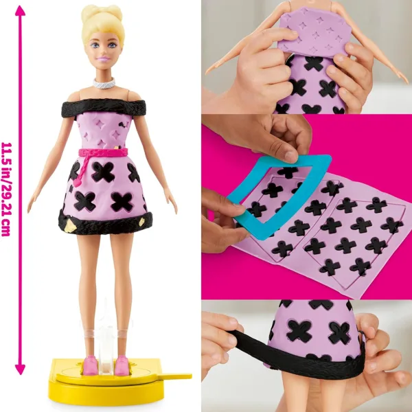 Play-Doh: Barbie módna prehliadka plastelínová súprava - Hasbro obrázok 3