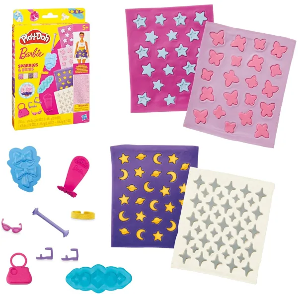 Play-Doh: Barbie trblietky a drahokamy modelovacia sada - Hasbro obrázok 2