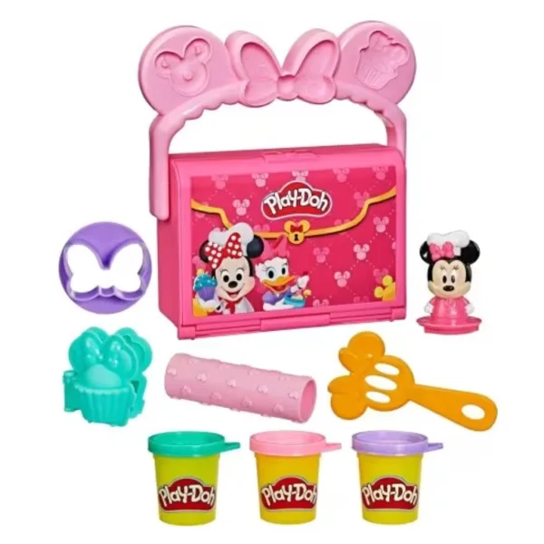 Play-Doh: Disney Jr. On-The-Go Minnie prenosná súprava modelíny - Hasbro obrázok 3