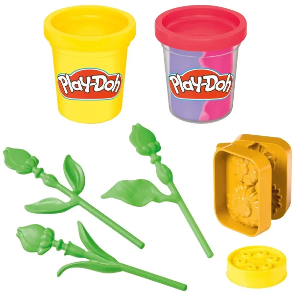Play-Doh: Malé kvety – Sada modelovacej hmoty slnečnica a sedmokráska – Hasbro obrázok 3