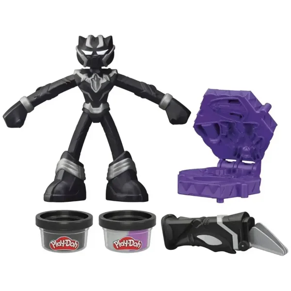 Play-Doh: Marvel Čierny Panter hracia súprava - Hasbro obrázok 2