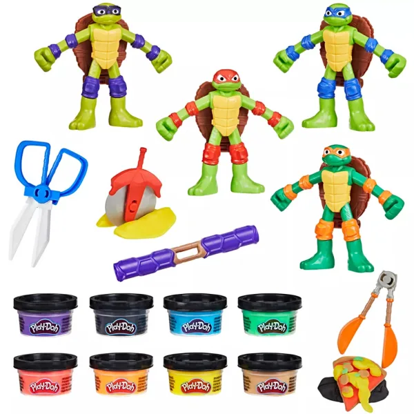 Play-Doh: Súprava na hranie Tini ninja korytnačky cowabunga creations - Hasbro obrázok 4