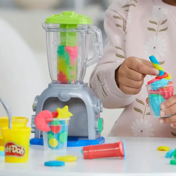 Play-Doh: Swirlin Smoothies Mixér s 5 kelmi hmotou 198g obrázok 4