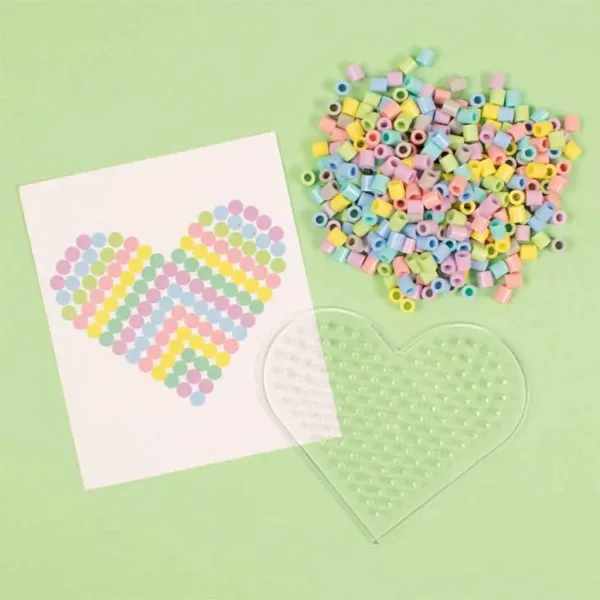 PlayBox: 5mm MIDI žehliace korálky - Pastelové farby 1000ks balenie obrázok 2