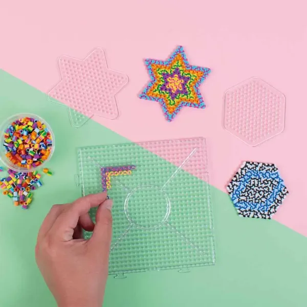 PlayBox: 5mm MIDI žehliace korálky základná doska, balenie 3 ks obrázok 3