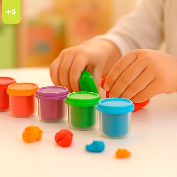 Playgo: Jednorožcová farebná plastelína sada 6x56g obrázok 3