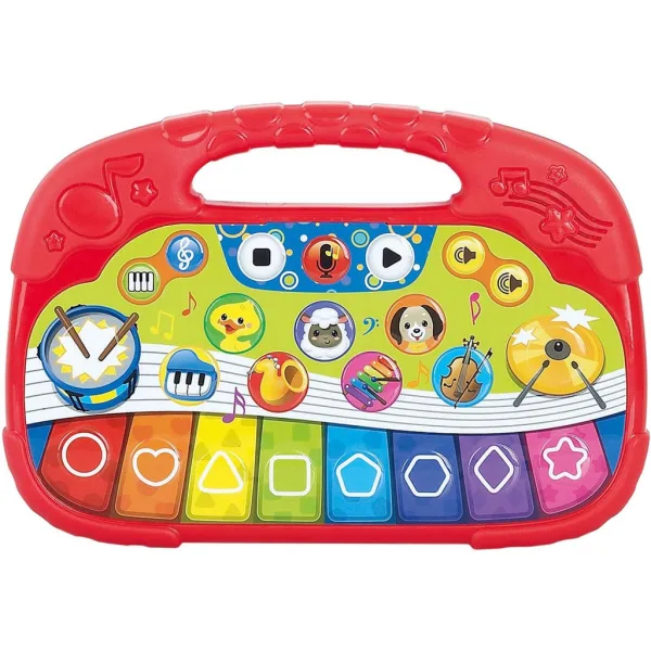 Playgo: Veselá zvieracia kapela detské piano obrázok 2