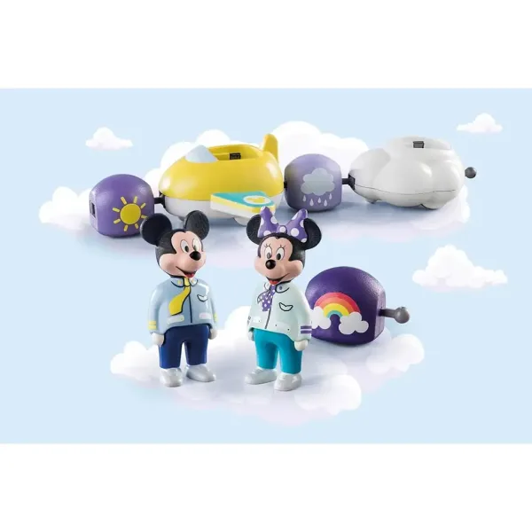 Playmobil 1.2.3 & Disney: Mickey a Minnie myš s lietadlom do oblakov (71320) obrázok 2