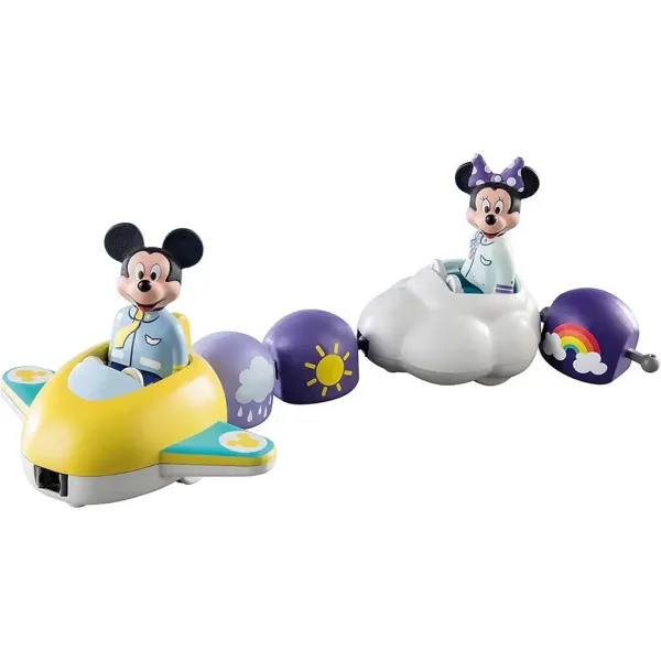 Playmobil 1.2.3 & Disney: Mickey a Minnie myš s lietadlom do oblakov (71320) obrázok 5