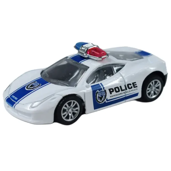 Police Cars: Kovové policajné autá súprava v rôznych variantoch 1/50 1ks obrázok 4