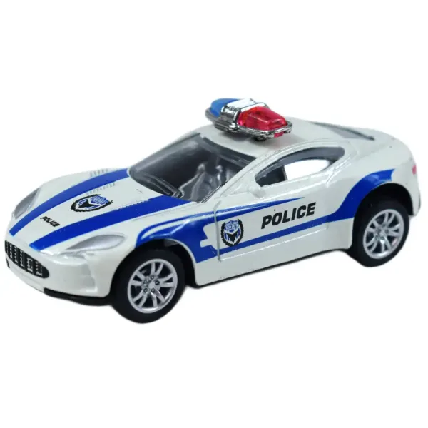 Police Cars: Kovové policajné autá súprava v rôznych variantoch 1/50 1ks obrázok 8