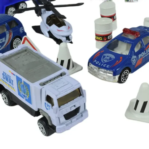 Police Squad: Policajná hra s vozidlami a doplnkami v dvoch variantách obrázok 7