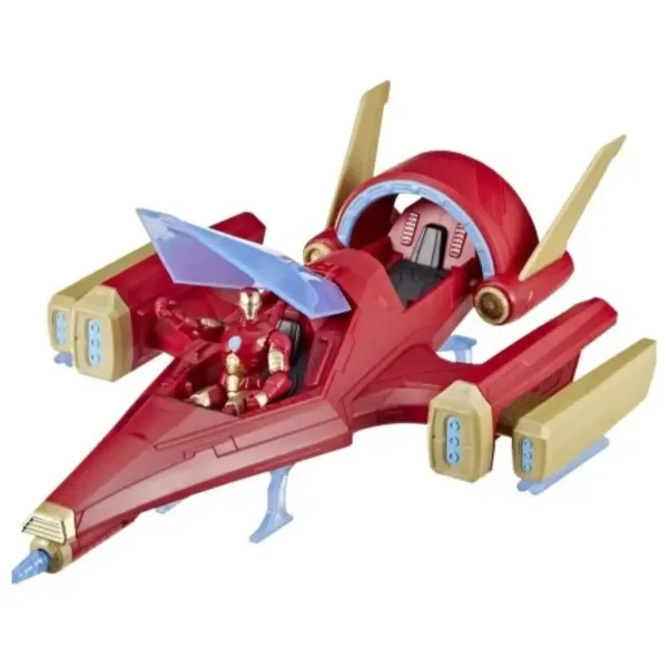 Pomstitelia: Iron Man Repulsor Blast bojové lietadlo - Hasbro obrázok 2