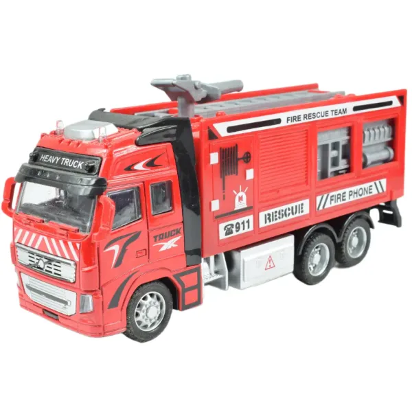 Požiarny vůz: Požiarny vůz s kolesami v rôznych variantoch 19cm obrázok 5