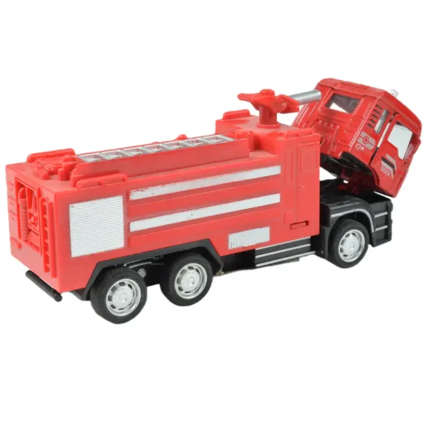Požiarny vůz: Spätné ťahanie požiarneho nákladného auta v dvoch variantoch 14cm. obrázok 4