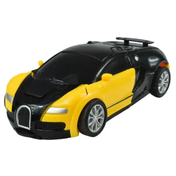 Pretekárske auto: Transformovateľný robot s voľnobehom v rôznych variantoch, 13 cm. obrázok 6
