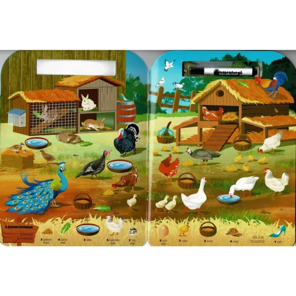 Prezeraj a zakrúžkuj - Na farme obrázok 2