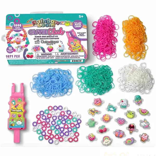 Rainbow Loom: Auto Loom – Cute-Tique súprava na výrobu náramkov z gumičiek obrázok 2