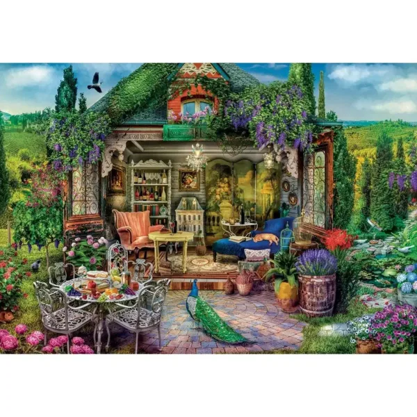 Relaxácia v vinárskom regióne 1000 kusový HQC puzzle - Clementoni obrázok 2