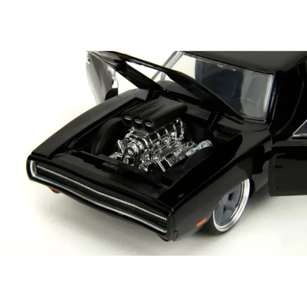 Rýchlo a zbesilo: 1970 Dodge Charger kovový model auta 1/24 - Jada Toys obrázok 5