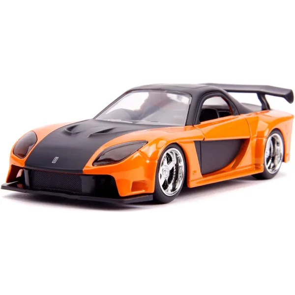 Rýchlo a zbesilo: Legacy Series Hanova Mazda RX-7 & Heist Honda Civic kovový model auta set 1/32 - Jada Toys obrázok 3