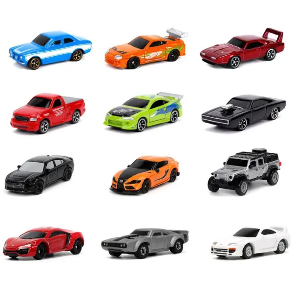 Rýchlo a zbesilo: Nano prekvapujúce autíčka 1ks - Simba Toys obrázok 2