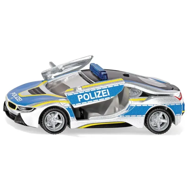 SIKU BMW i8 Police policajné autíčko 1/50 obrázok 2