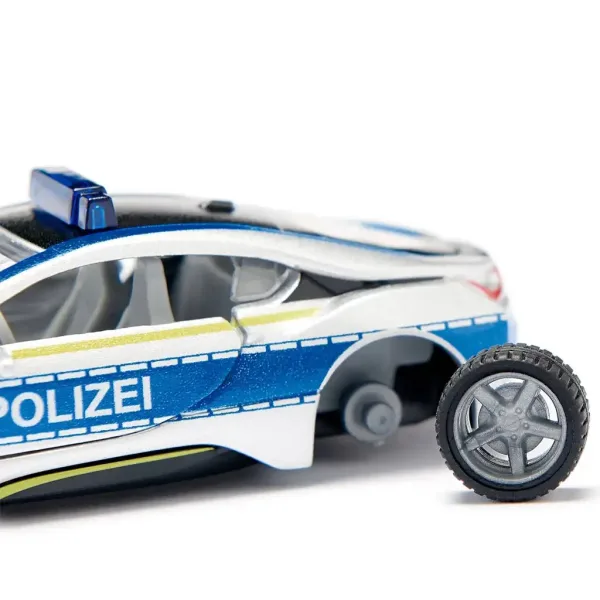 SIKU BMW i8 Police policajné autíčko 1/50 obrázok 3