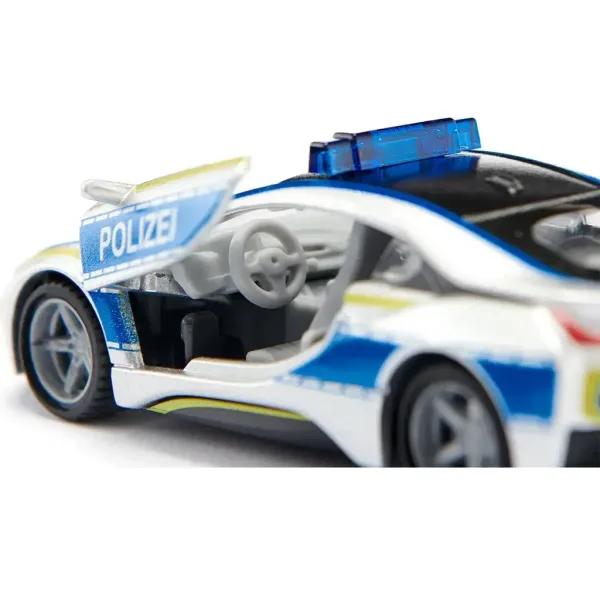SIKU BMW i8 Police policajné autíčko 1/50 obrázok 4