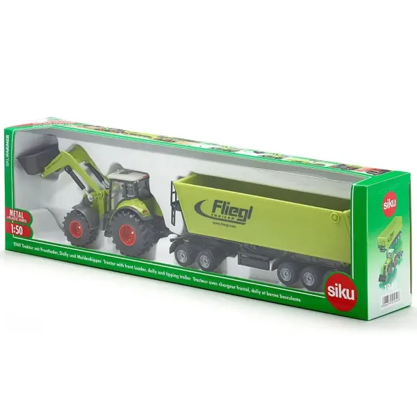 SIKU Claas traktor s nakladačom 1/50 obrázok 2