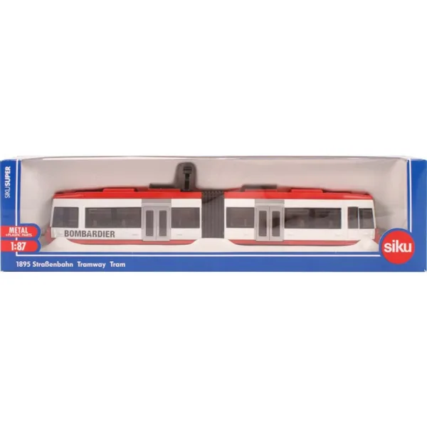 SIKU Mestská červená električka 1/87 obrázok 2