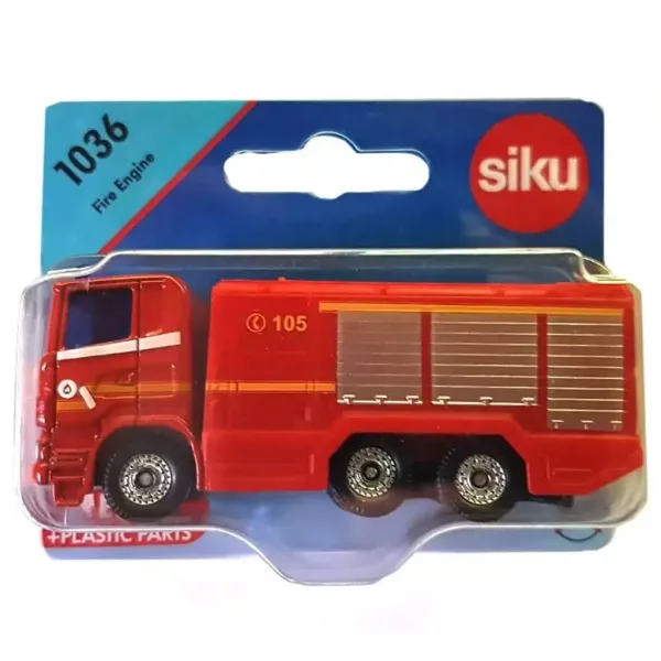SIKU Scania maďarské hasičské auto 1/87 obrázok 3
