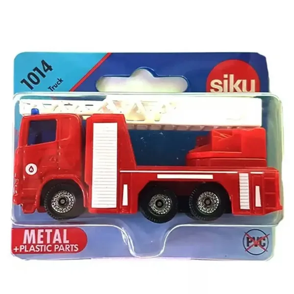 SIKU Scania rebríkový maďarský hasičský automobil 1/87 obrázok 3