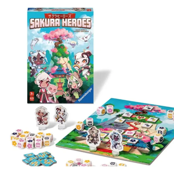 Sakura Heroes spoločenská hra - Ravensburger obrázok 2
