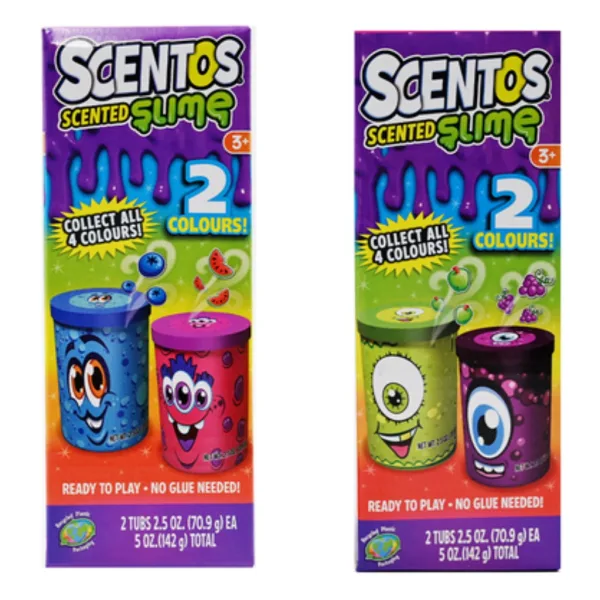 Scentos voňavý slime, 2-dielná sada, v rôznych prevedeniach obrázok 2