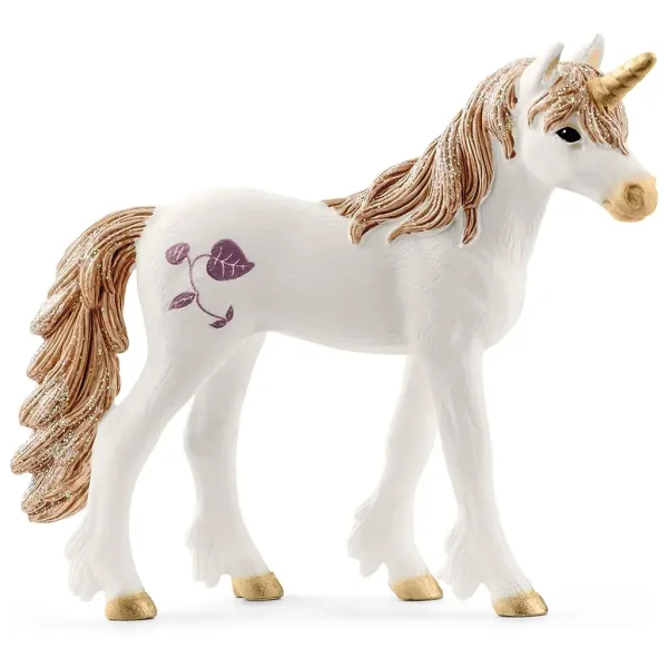Schleich: Bayala - Trblietavý kvetinový dom s jednorožcami, stajňou a jazerom hracia súprava (42455) obrázok 3