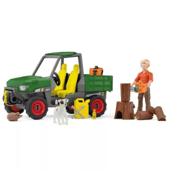 Schleich: Farm World - Lesné práce hracia súprava (42659) obrázok 4