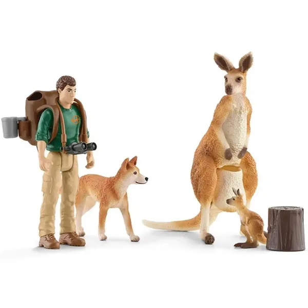 Schleich: Wild Life - Kengura dobrodružstvo figúrkový set (42550) obrázok 2