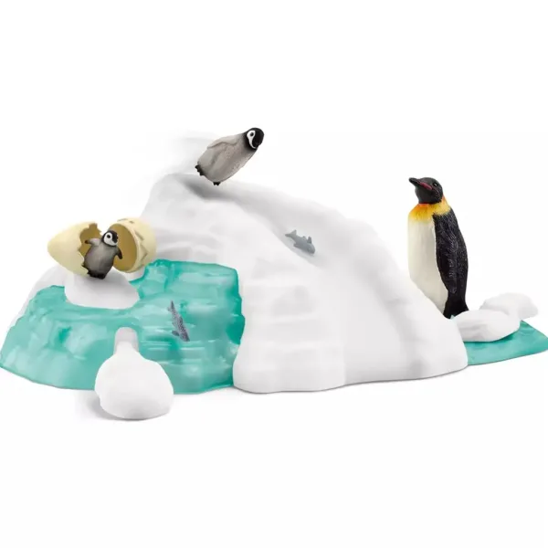 Schleich: Wild Life - Rodinná zábava s tučniakmi figúrková sada (42661) obrázok 2