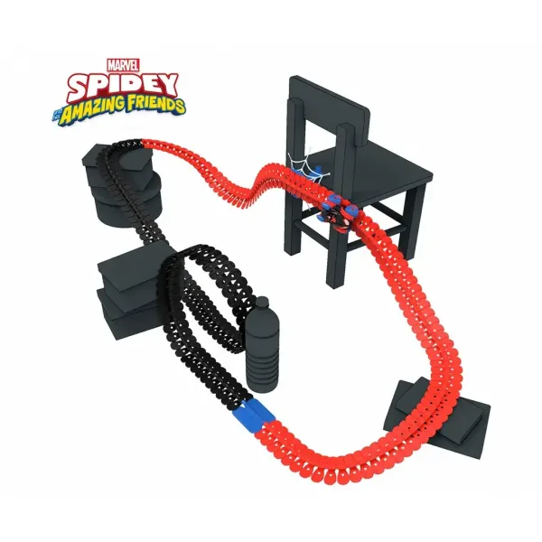 Smoby Spidey FleXtreme Miles Morales pretekárska dráha súprava - Simba Toys obrázok 2