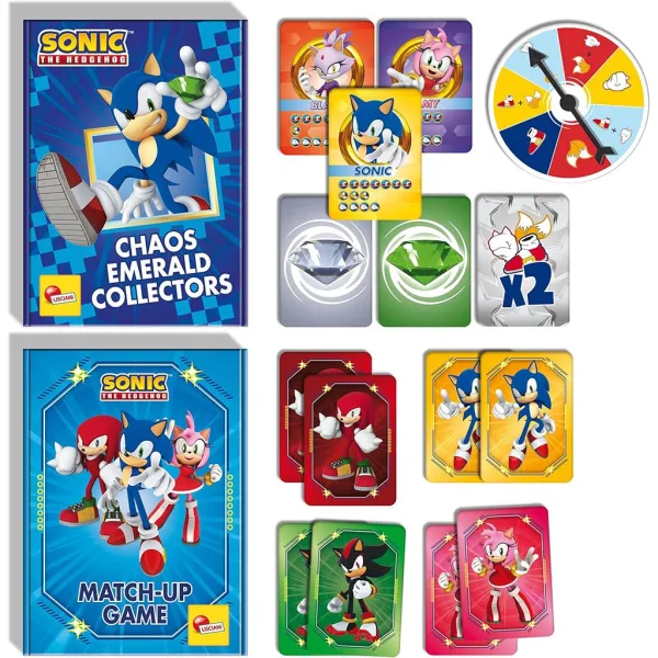 Sonic kartová hra v batohu - Lisciani obrázok 2