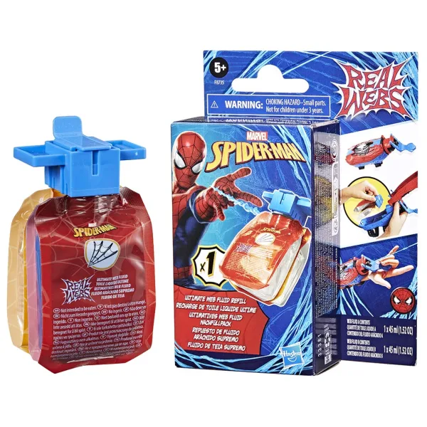 Spider-Man: Real Webs Ultimate náhradná náplň do vystreľovača pavučín - Hasbro obrázok 2