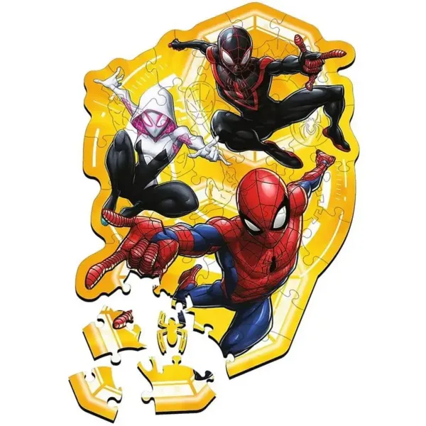Spider-Man v akcii 50-dielna drevená puzzle - Trefl obrázok 2