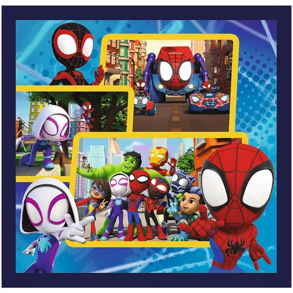 Spidey a jeho priatelia 3 v 1 20-36-50 dielikov puzzle - Trefl obrázok 2