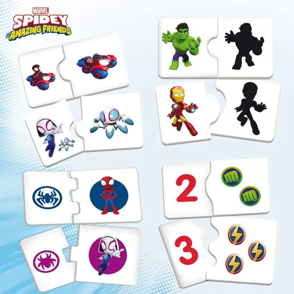 Spidey herný stolík s 10 rozvojovými hrami - Lisciani obrázok 3