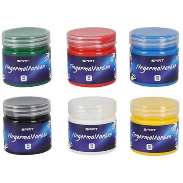 Spirit: Sada prstových farieb 6x50 ml obrázok 2